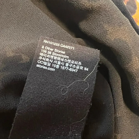 & OTHER STORIES Leopard Mini Dress size 0 - Picture 6 of 8